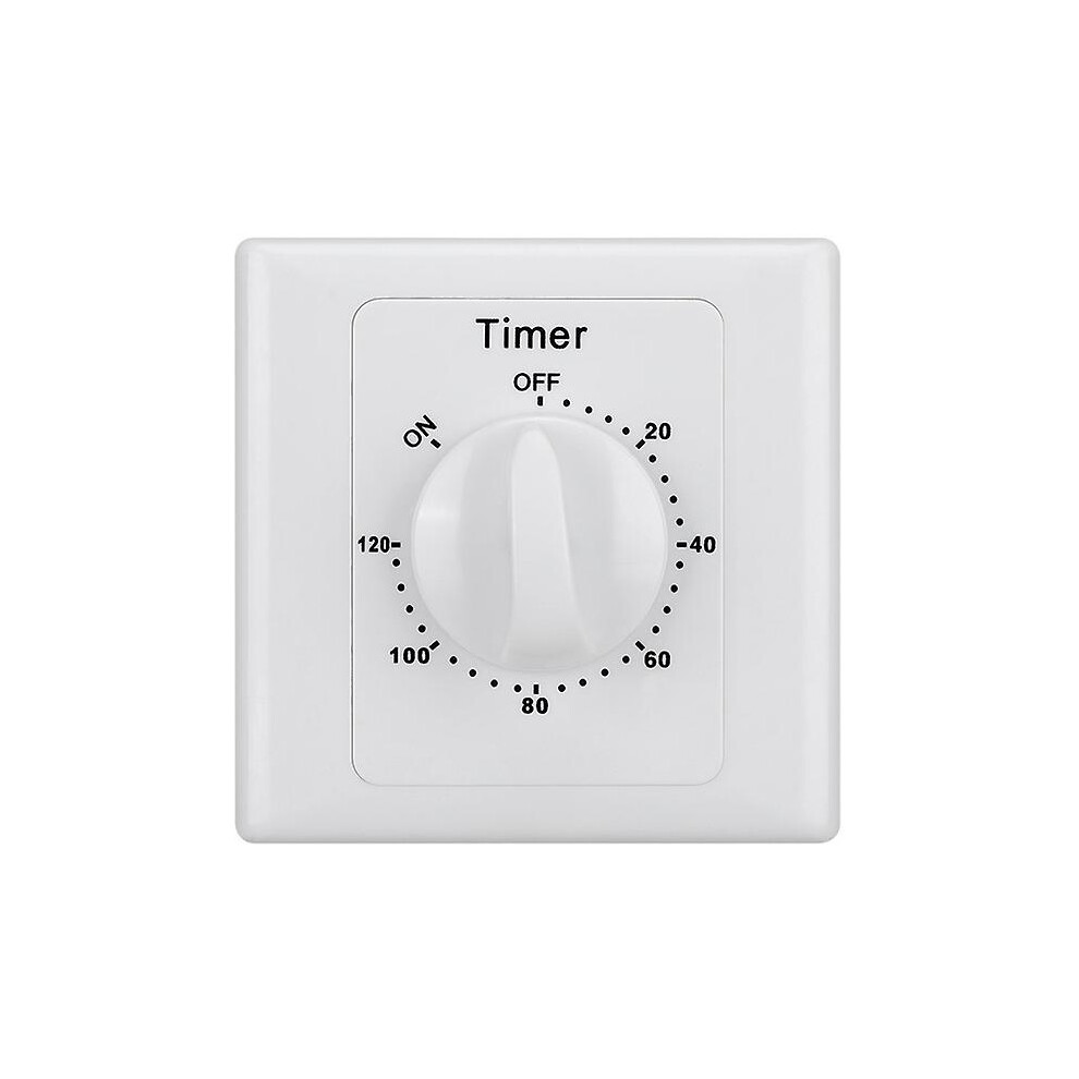 (120Min No Light) Jwl-2Pcs Time Switch Light Switch Sockets Countdown Timer 220V Switch Digital Timer Control Switch Socket Cover Plate Home 9152243150750