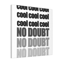 Canvas Print Only Brooklyn Nine Nine - Cool Cool Cool Wall Art Poster Room Decor 18x18 inch No Frame
