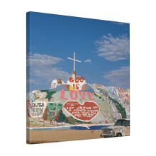Canvas Print Only SALVATION MOUNTAIN Wall Art Poster Room Decor 18x18 inch No Frame