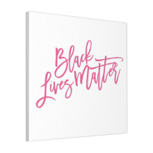 Canvas Print Only Black Lives Matterk Wall Art Poster Room Decor 18x18 inch No Frame