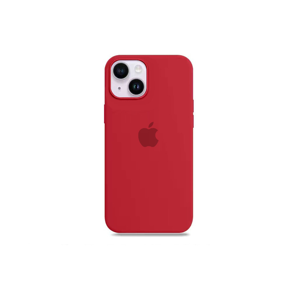 (Red) Liquid Silicone Case For Iphone14, Magsafe, Soft To Touch Red 030011430114