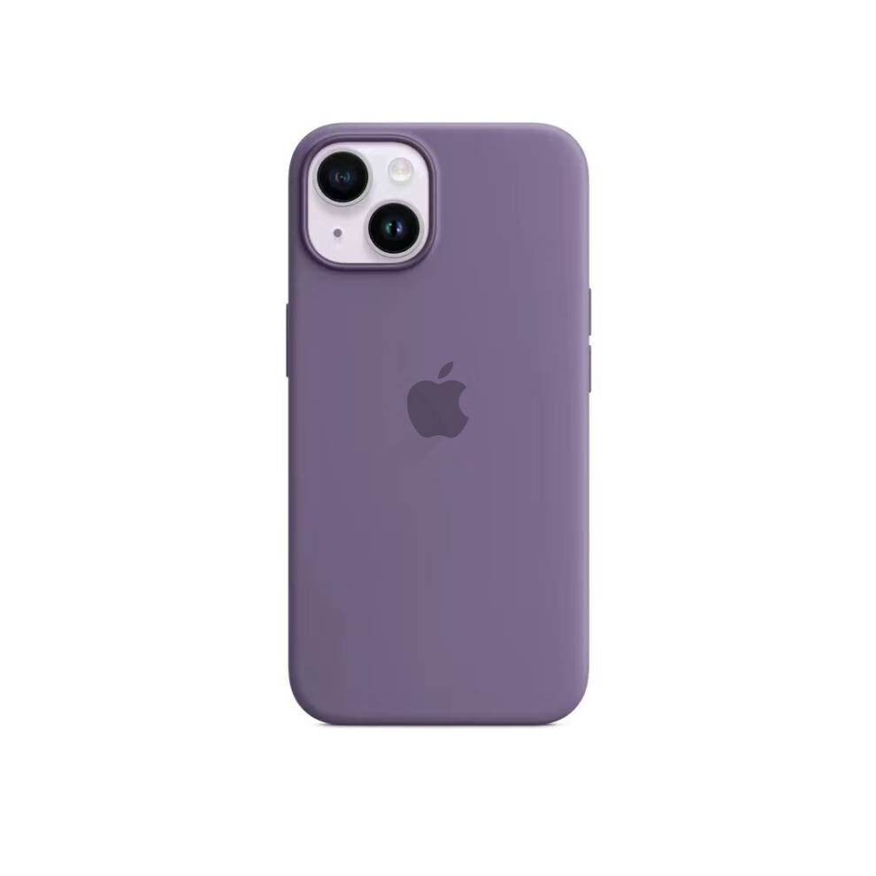 (Feather ) Liquid Silicone Case For Iphone14, Magsafe, Soft To Touch Blue 030011430190