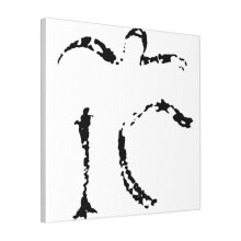 Canvas Print Only Protection (in Black) Wall Art Poster Room Decor 18x18 inch No Frame