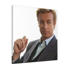 Canvas Print Only Mentalist - Jane Patrick Wall Art Poster Room Decor 18x18 inch No Frame