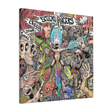 Canvas Print Only Sticky Fingers Caress Your Soul Wall Art Poster Room Decor 18x18 inch No Frame