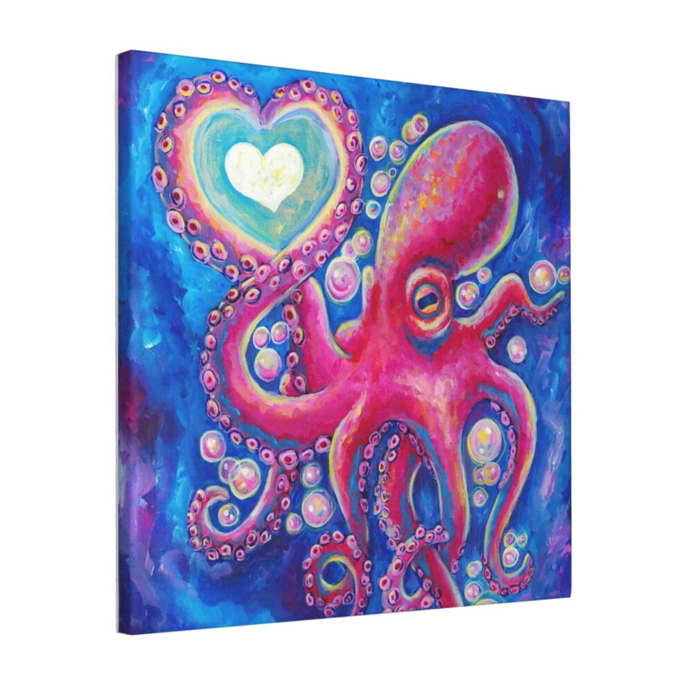 Canvas Print Only Octo Love Wall Art Poster Room Decor 18x18 inch No Frame-image-OPC-PDPGPRY-NEW