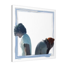 Canvas Print Only Monster Duo Square Edit Wall Art Poster Room Decor 18x18 inch No Frame