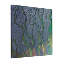 Canvas Print Only An Awesome Wave - Alt-J Wall Art Poster Room Decor 18x18 inch No Frame