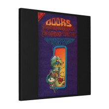 Canvas Print Only 1967 The Doors Denver Concert Wall Art Poster Room Decor 18x18 inch No Frame
