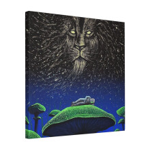 Canvas Print Only Dream Maker Wall Art Poster Room Decor 18x18 inch No Frame