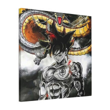 Canvas Print Only Dragonball Z Wall Art Poster Room Decor 18x18 inch No Frame