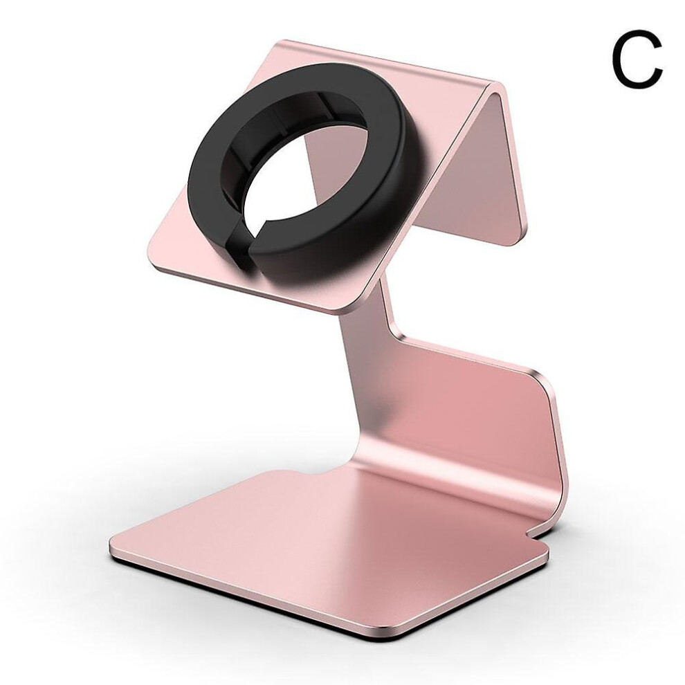 (Pink) Stand For Pixel Watch 2 Charger Dock Bracket Silicone Charging Base Pink 8238749393257