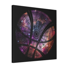 Canvas Print Only Strange Window Wall Art Poster Room Decor 18x18 inch No Frame
