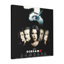 Canvas Print Only Scream 3 Wall Art Poster Room Decor 18x18 inch No Frame