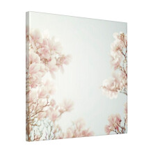 Canvas Print Only Magnolia Wall Art Poster Room Decor 18x18 inch No Frame