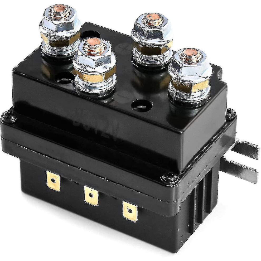 Solenoid Relay, 12V 500A Winch Relay Solenoid Replacement Contactor 8238749395176