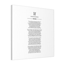 Canvas Print Only IF Wall Art Poster Room Decor 18x18 inch No Frame