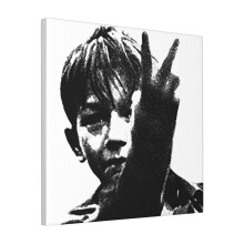 Canvas Print Only Kes Retro Film Set In Barnsley 1969 Wall Art Poster Room Decor 18x18 inch No Frame