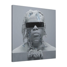 Canvas Print Only Gunna DS4EVER Wall Art Poster Room Decor 18x18 inch No Frame