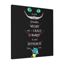 Canvas Print Only I'm Not Wall Art Poster Room Decor 18x18 inch No Frame