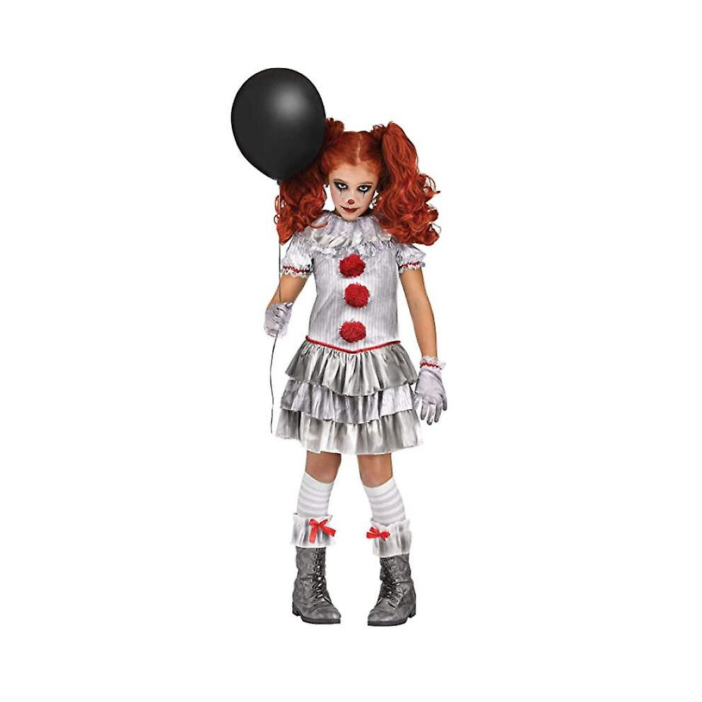 (Xl) Clown Costume For Girls Halloween Scary Clown Costume Not,Specified