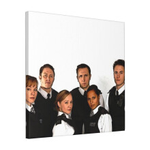 Canvas Print Only The Bill Characters Wall Art Poster Room Decor 18x18 inch No Frame