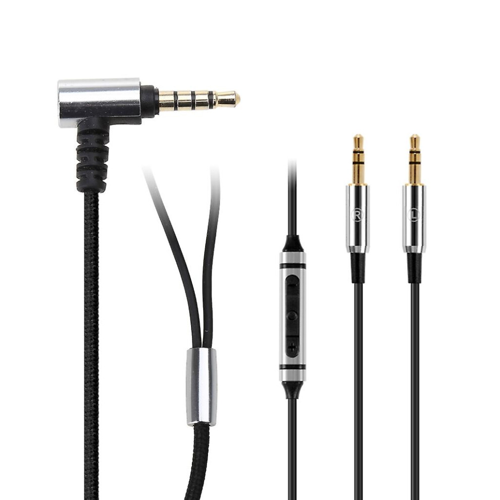 Cable Audio Cord Headphones Replacement With Mic 3.5Mm 1.5M For Sol Republic Master Tracks V8 V10 V12 X3 8238749408623
