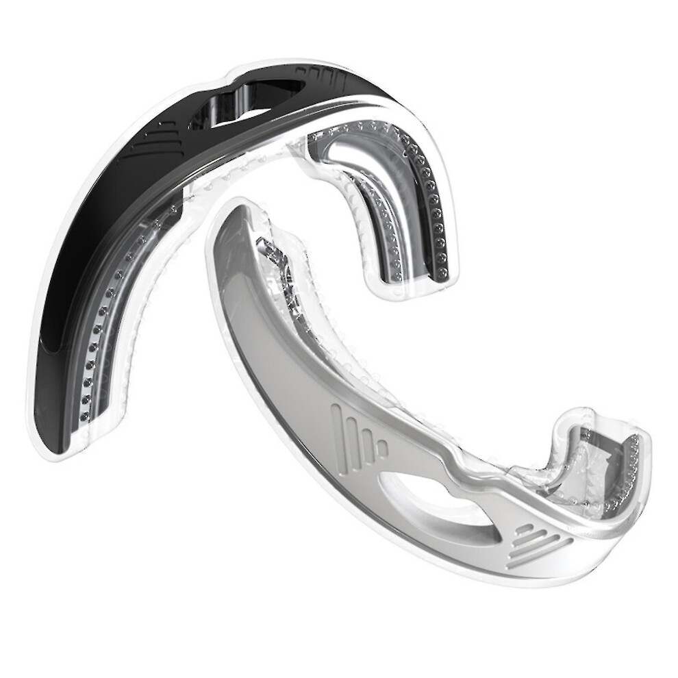 Anti Snoring Mouth Guard Braces, Anti Snoring Mouthpiece Anti-snoring Device Compatible With Improves Sleep Better Breath Aid Apnea
