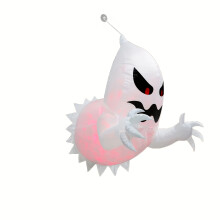 (1.4M*1.4M) Inflatable Ghost Decoration for Halloween - Perfect for Outdoor and Indoor Parties