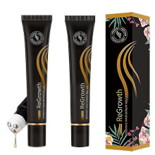 Regrowth Organic Hair Serum Roller Set, Hair Care Anti Stripping Liquid, Triple Roll-on Massager Hai