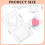 100pack Wax Melt Container 1.3 Oz,wax Melt Single Cube Flip Top Clear Empty Plastic Cube Tray For W 3