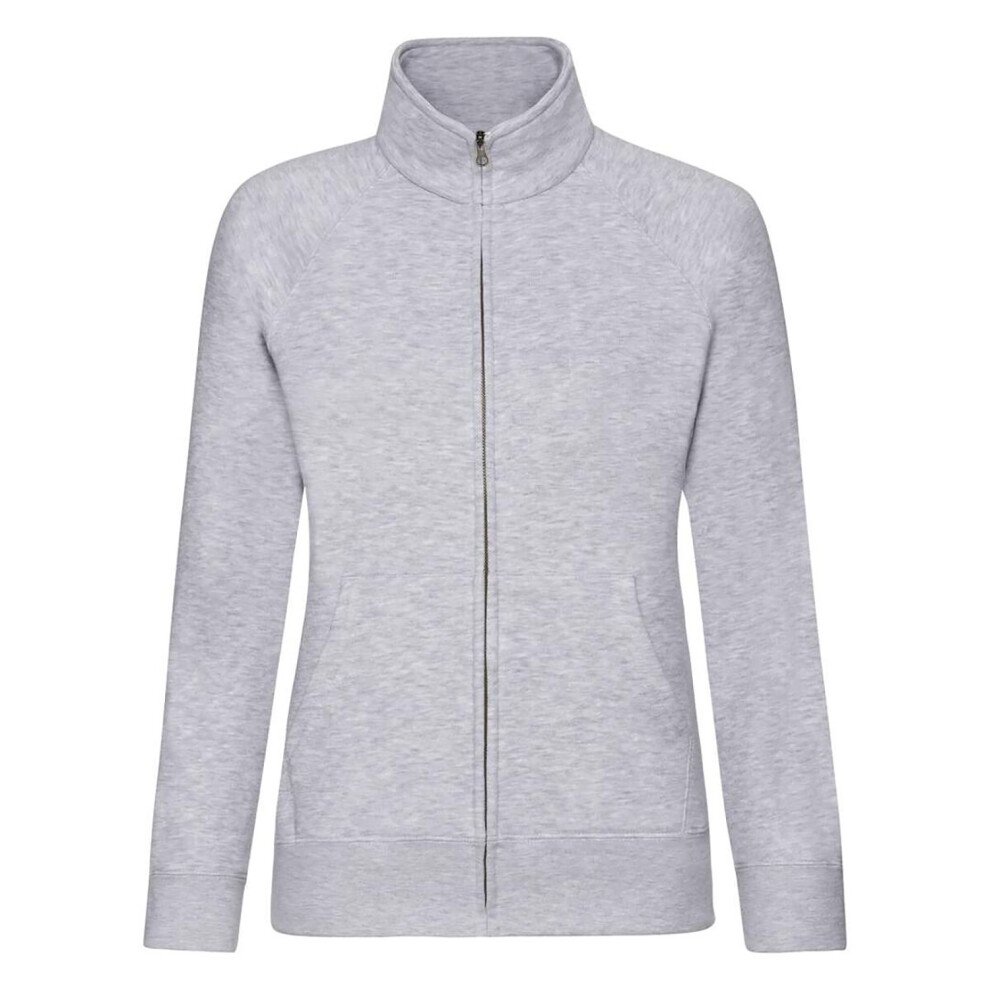 Lady-Fit Fleece Sweatshirt Jacket