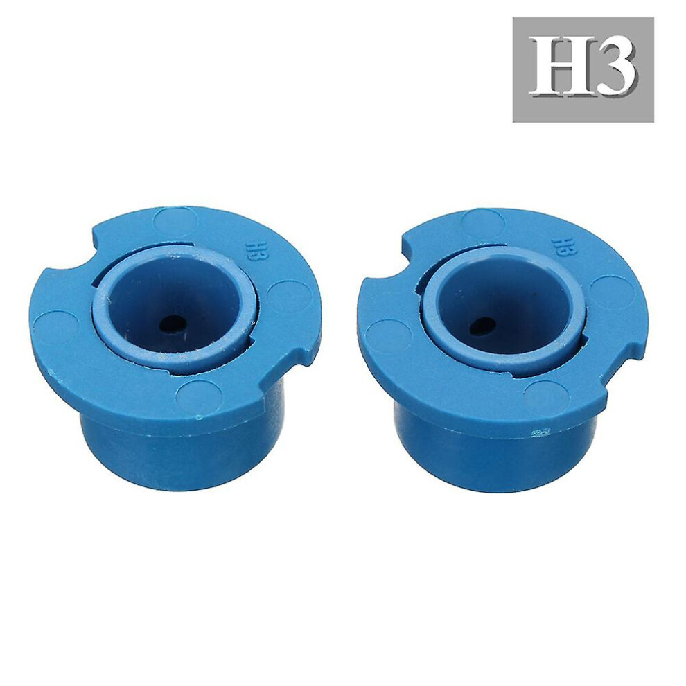 (H3) Sinknap 2Pcs Led Headlight Lamp Bulb Base Adapter Sockets Retainer Holder 880 Hb4 Hb3 9152336630817