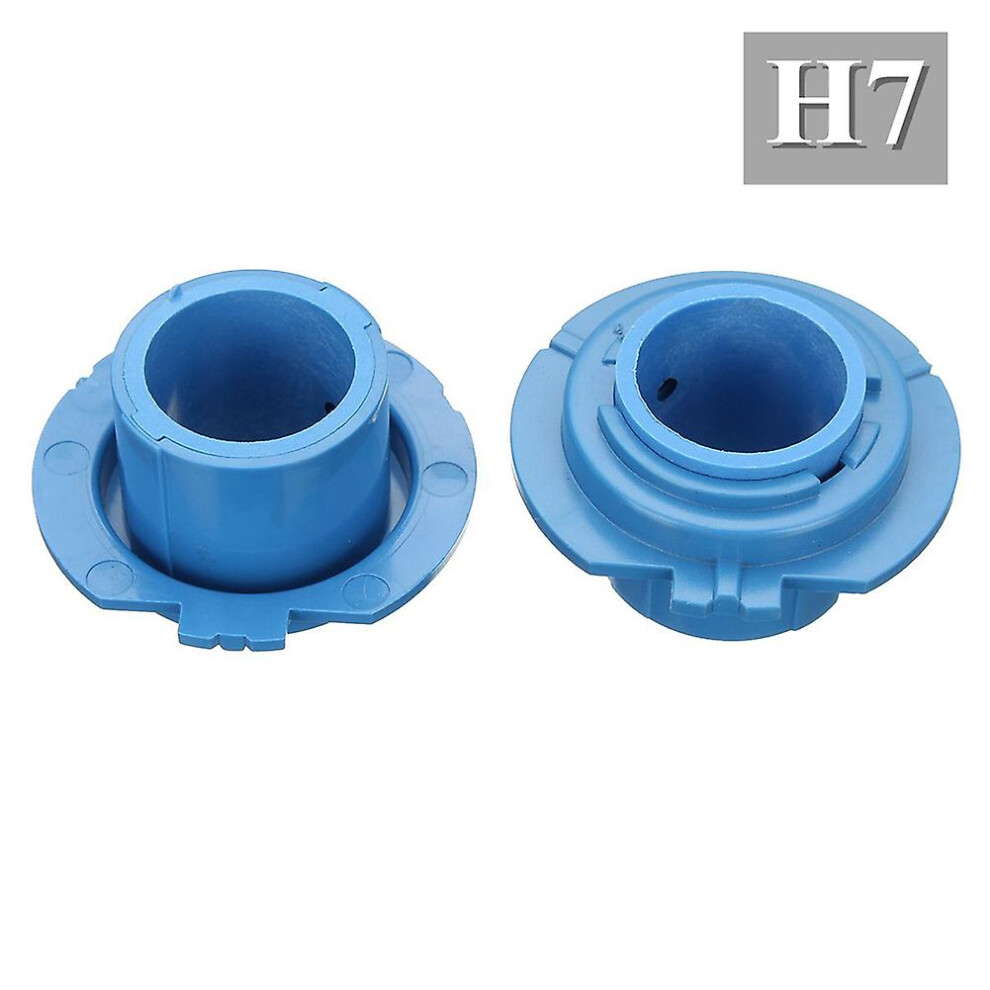 (H7) Sinknap 2Pcs Led Headlight Lamp Bulb Base Adapter Sockets Retainer Holder 880 Hb4 Hb3 9152336630831