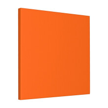 Canvas Print Only Blaze Orange Wall Art Poster Room Decor 18x18 inch No Frame