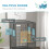 PawHut PawHut Bird Cage with Rolling Stand for Small Birds - Grey 2