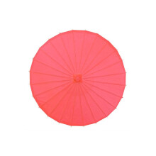 (Red, 30cm) Chinese Vintage Diy Blank Paper Umbrella Decor Photo Shoots Parasol Dance Props Jikaix
