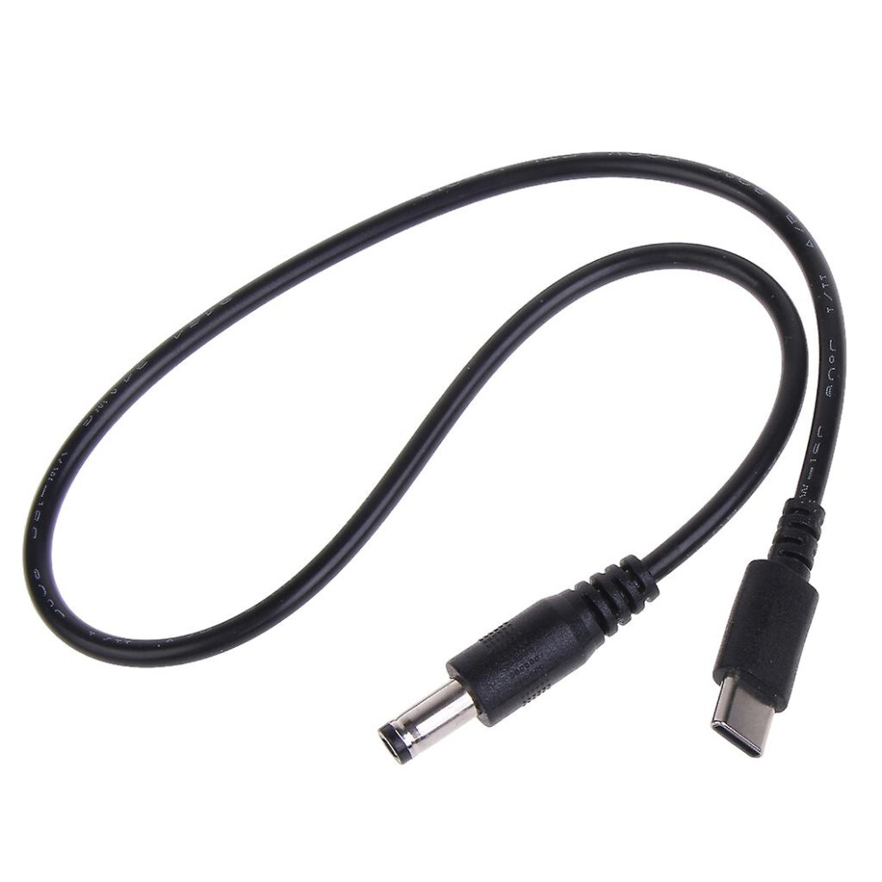(20V) Usbc Typec To Dc5.5x2.5mm 9V 12V 15V 20V Pd Trigger Power Cable Converter 3A-Max Light 9152336642759