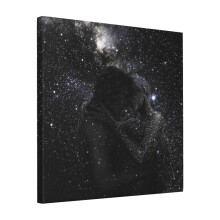Canvas Print Only Kylux Stars Wall Art Poster Room Decor 18x18 inch No Frame
