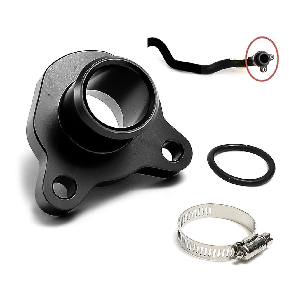 (Black) Aluminum Water Hose Fitting For N54 335I 335Xi 135I 325I 330I 3.0L 11537544638 Black 9152336645972