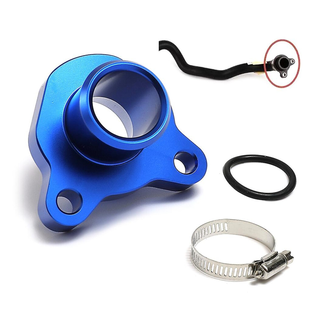 (Blue) Aluminum Water Hose Fitting For N54 335I 335Xi 135I 325I 330I 3.0L 11537544638 Blue 9152336645989