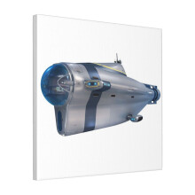 Canvas Print Only Cyclops Wall Art Poster Room Decor 18x18 inch No Frame