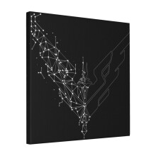 Canvas Print Only Elite Dangerous Constellation Wall Art Poster Room Decor 18x18 inch No Frame