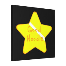 Canvas Print Only 1 Big Good Noodle Award Star Spongebob Wall Art Poster Room Decor 18x18 inch No Frame