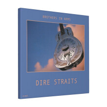 Canvas Print Only Dire Straits Brothers In Arms Album Cover Wall Art Poster Room Decor 18x18 inch No Frame