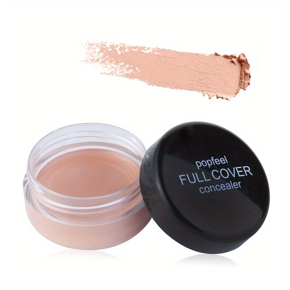 Mdsrjone Cream (Fc02) Long-Lasting Full Coverage Liquid Foundation And Concealer For Women