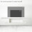 Homcom HOMCOM Wall Mounted TV  Stand Entertainment Unit with Storage Shelf, White 5
