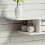 Homcom HOMCOM Wall Mounted TV  Stand Entertainment Unit with Storage Shelf, White 6
