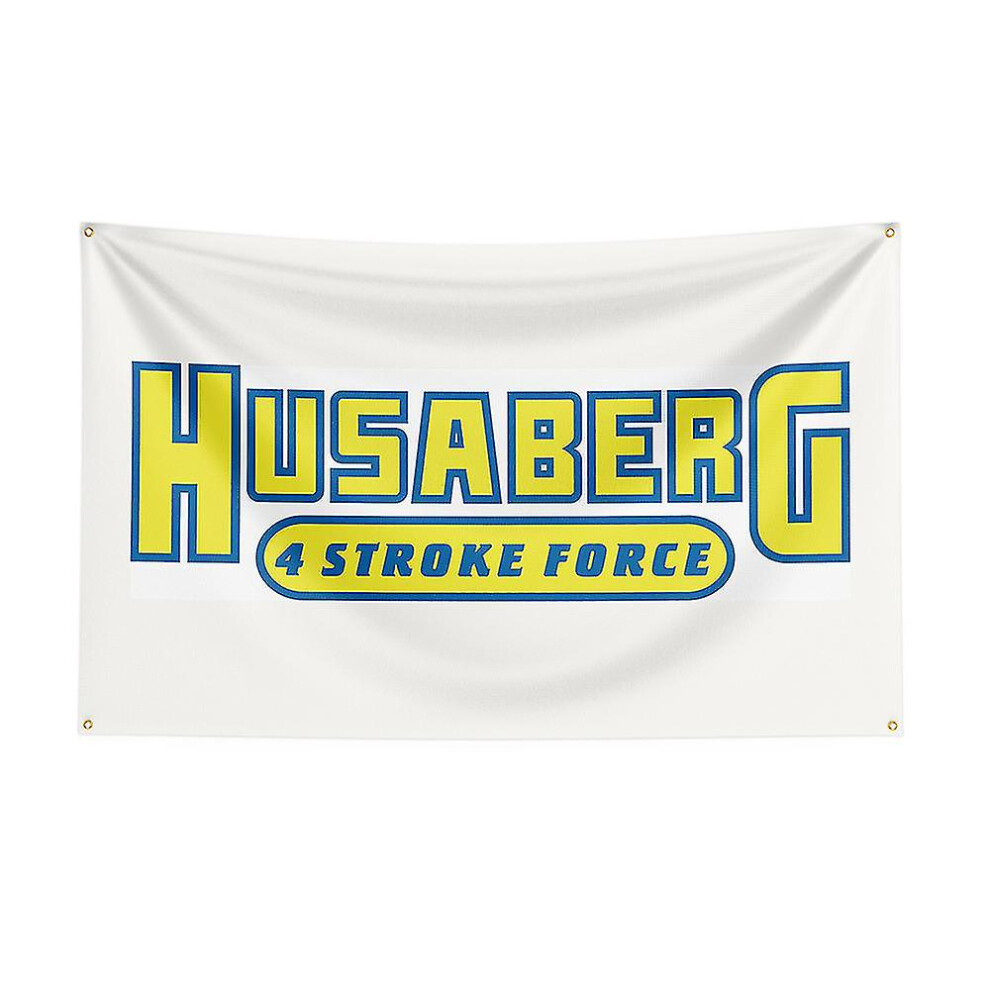 (60 X 90Cm, C) 3X5 Husaberg Flag Polyester Printed Motorcycle Accessories Banner For Decor 9152336653045