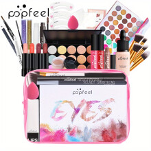 (KIT005C) Professional Makeup Set for Women - Includes Eyeshadow Palette, Makeup Tools
